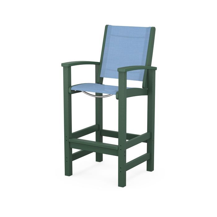 POLYWOOD Coastal Bar Chair