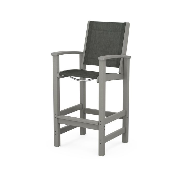 POLYWOOD Coastal Bar Chair