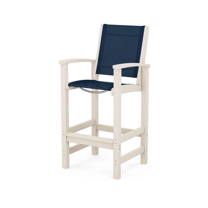 POLYWOOD Coastal Bar Chair