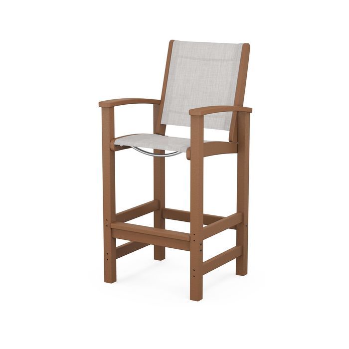 POLYWOOD Coastal Bar Chair