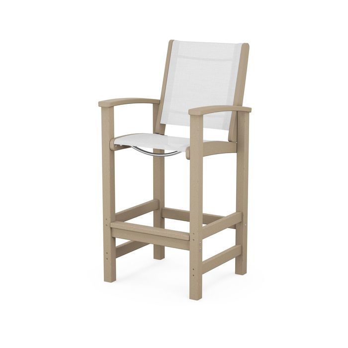 POLYWOOD Coastal Bar Chair