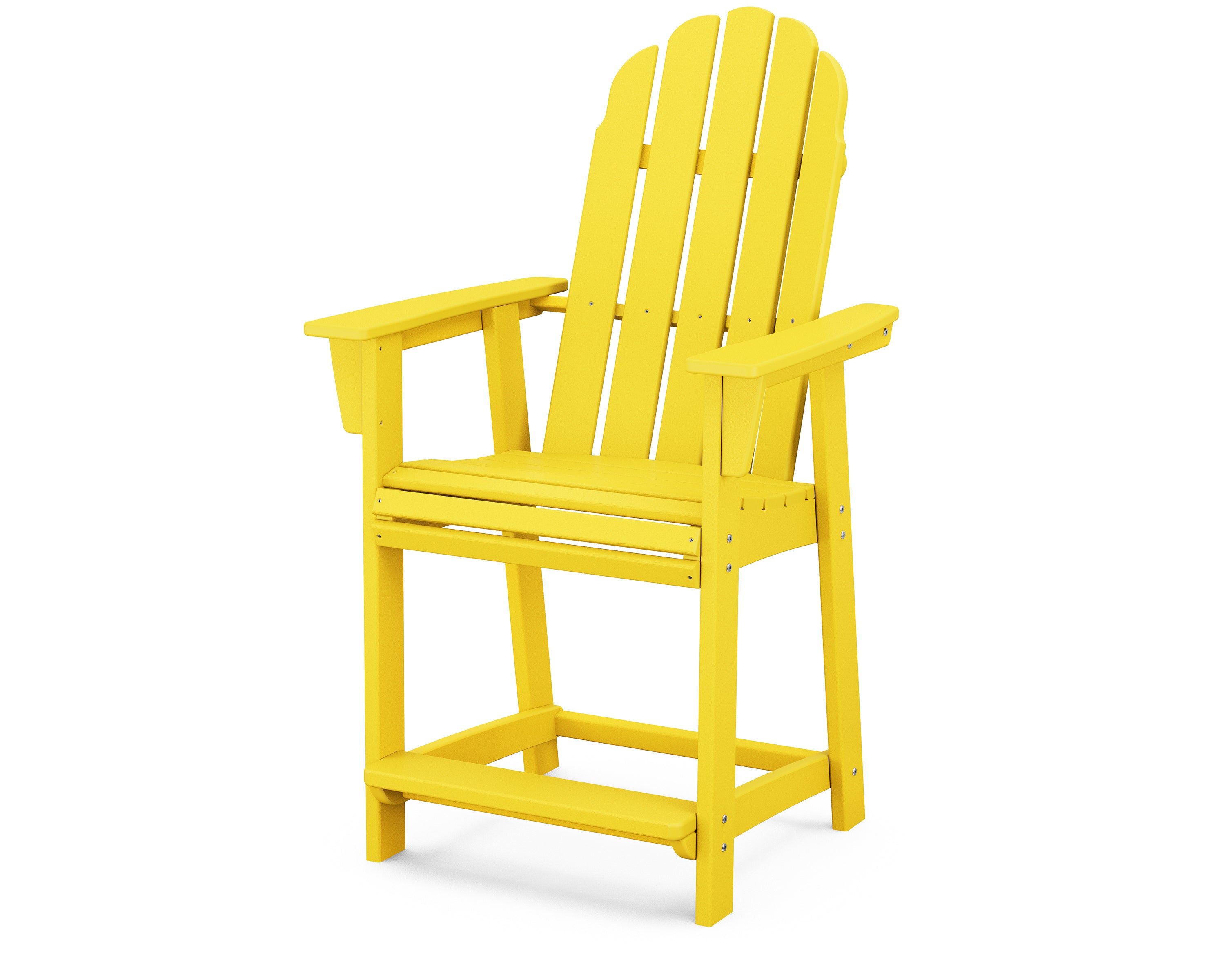 POLYWOOD Vineyard Curveback Adirondack Counter Chair