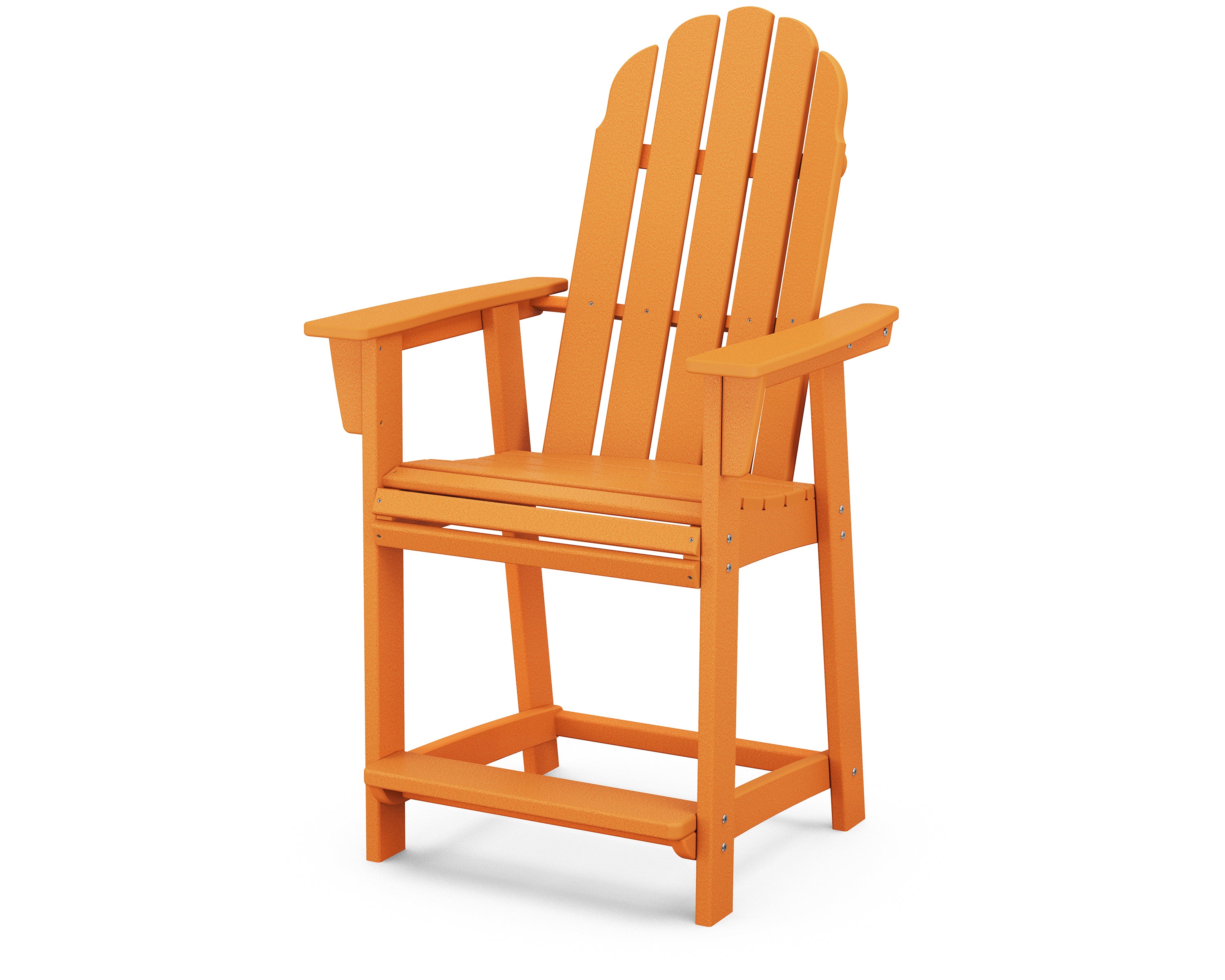 POLYWOOD Vineyard Curveback Adirondack Counter Chair