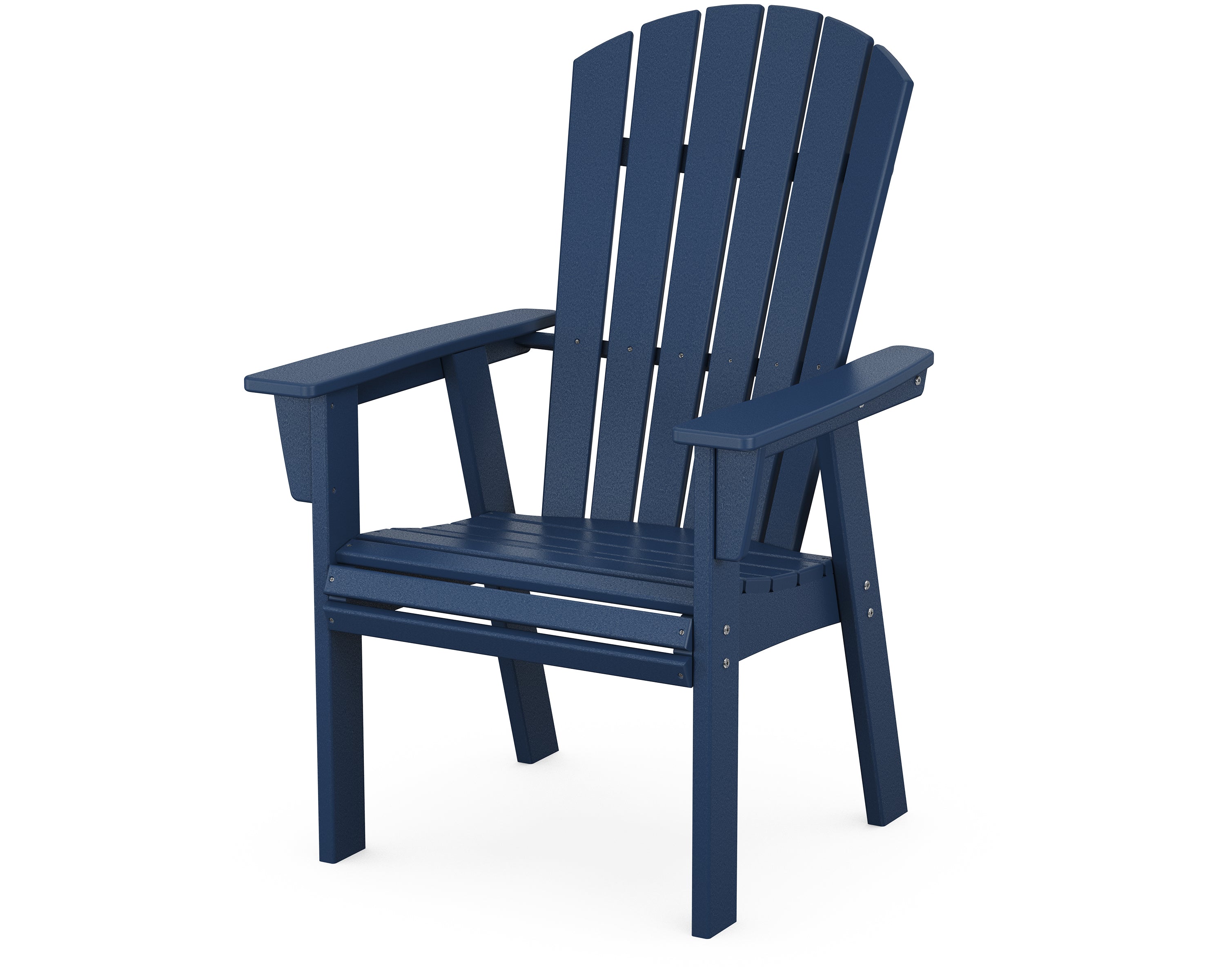 POLYWOOD Nautical Curveback Adirondack Dining Chair