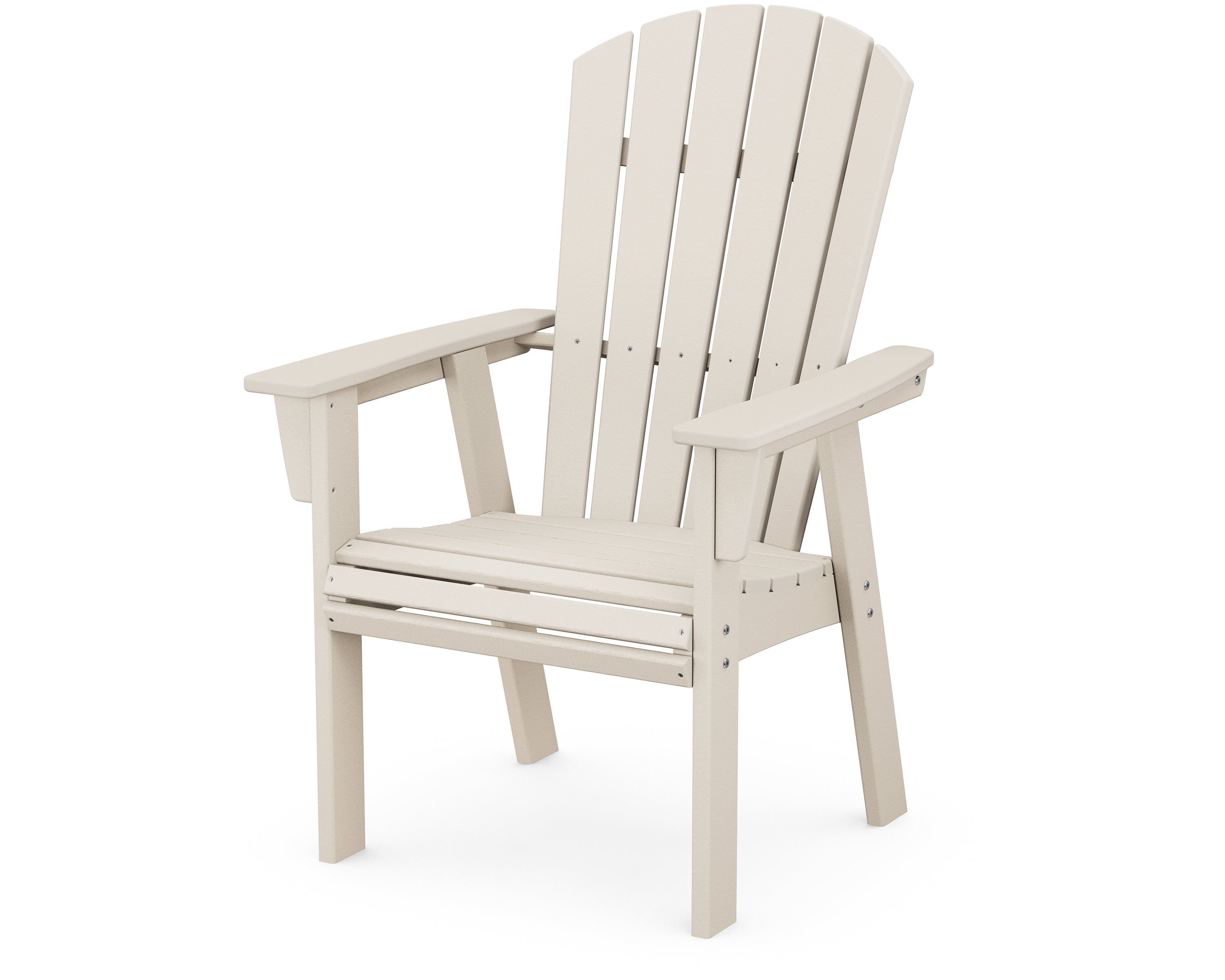 POLYWOOD Nautical Curveback Adirondack Dining Chair