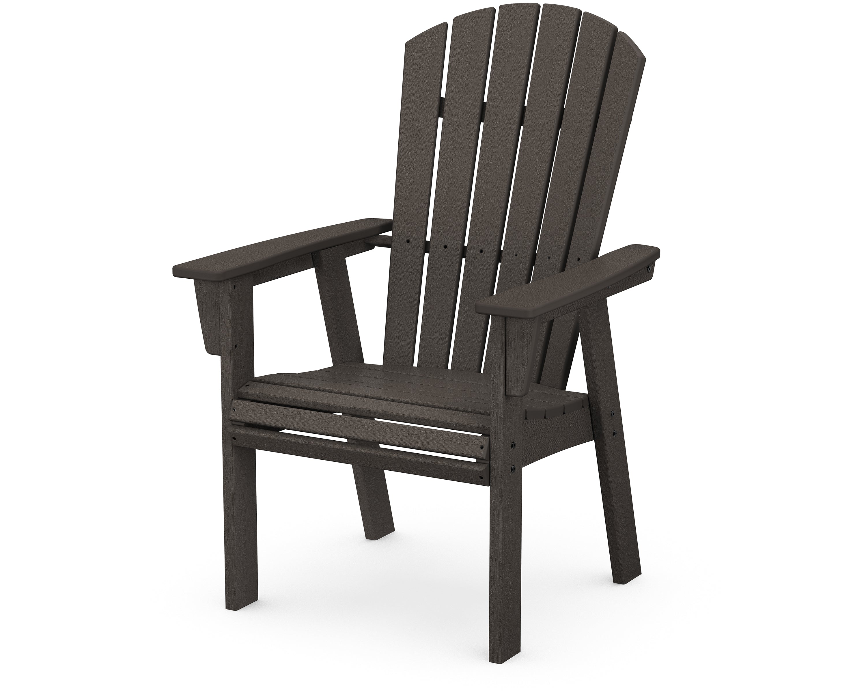 POLYWOOD Nautical Curveback Adirondack Dining Chair