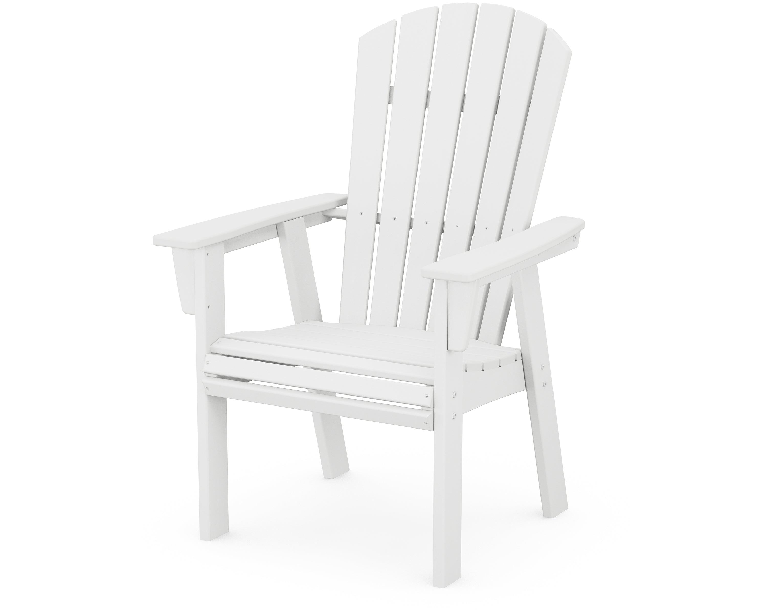 POLYWOOD Nautical Curveback Adirondack Dining Chair