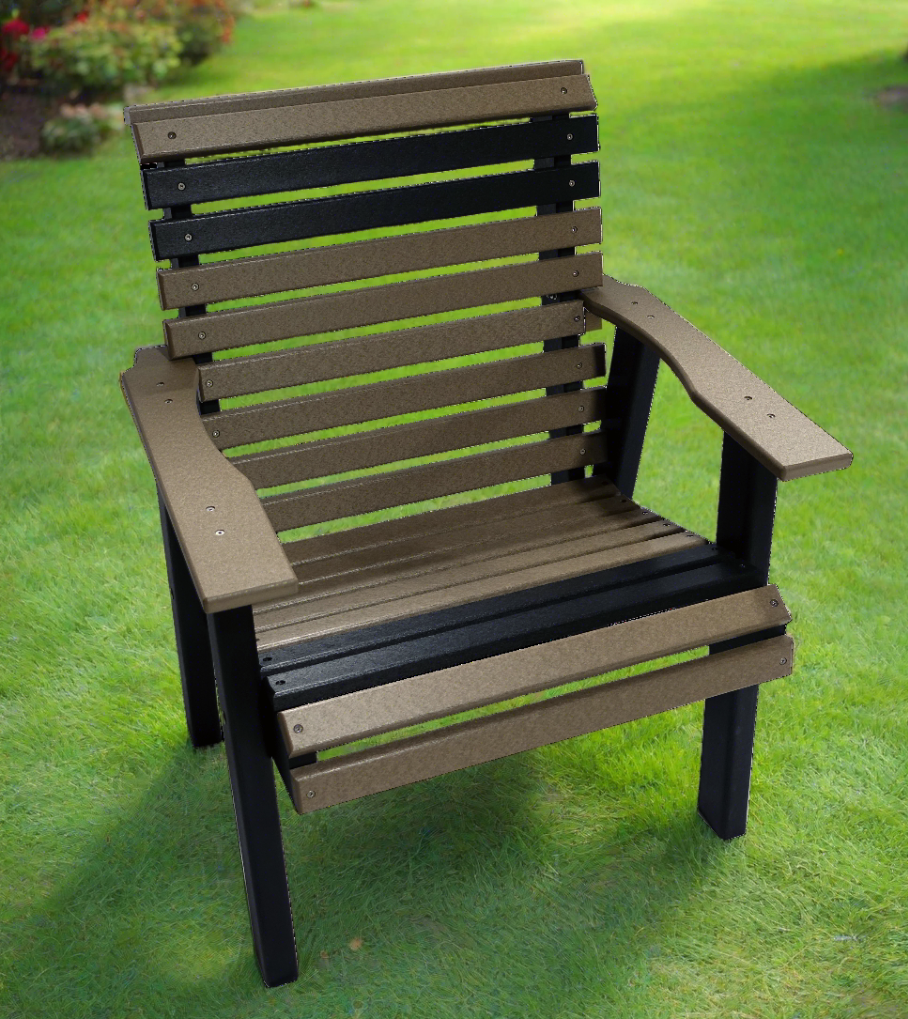 Amish Yard Rollback Chair