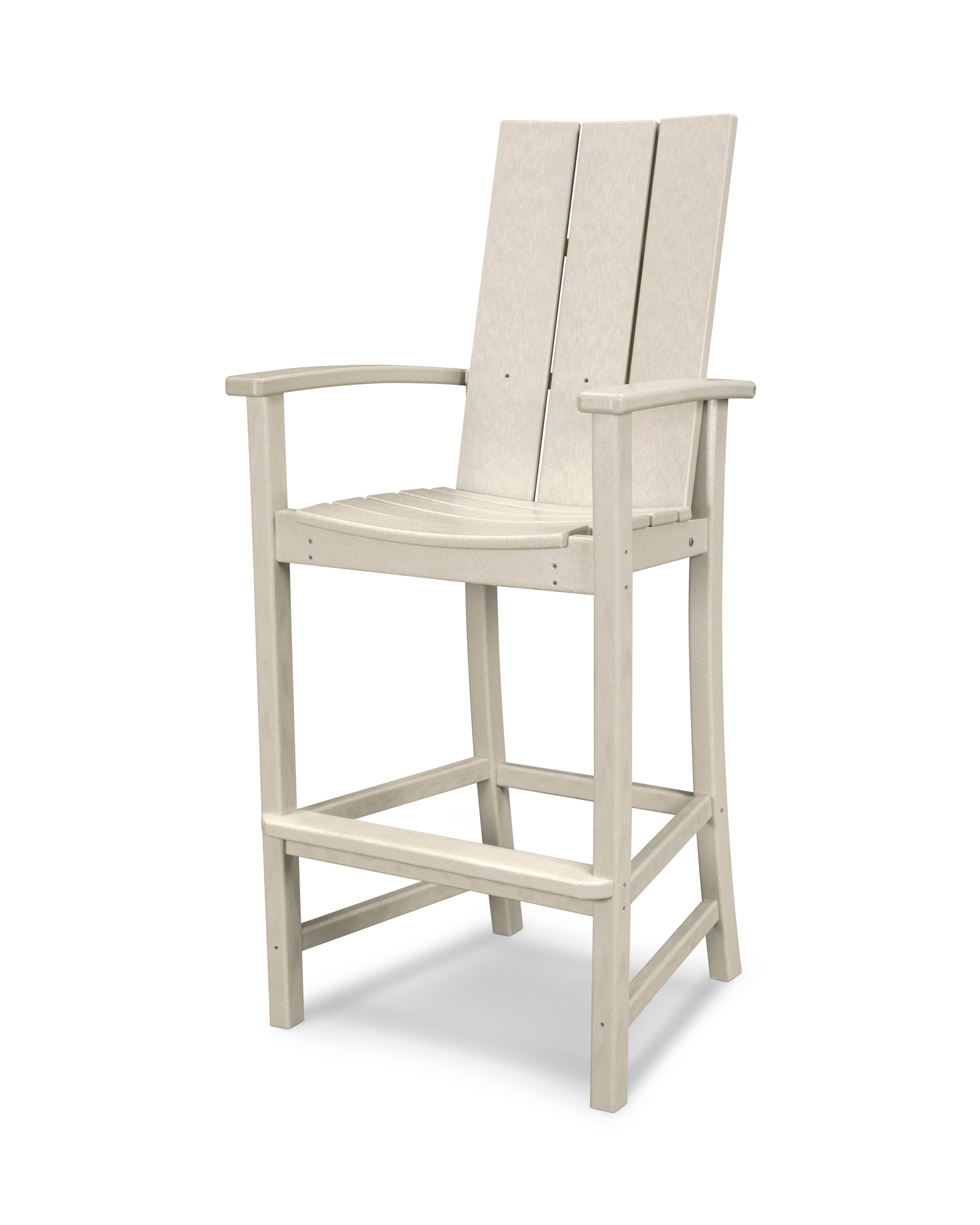 POLYWOOD Modern Adirondack Bar Chair