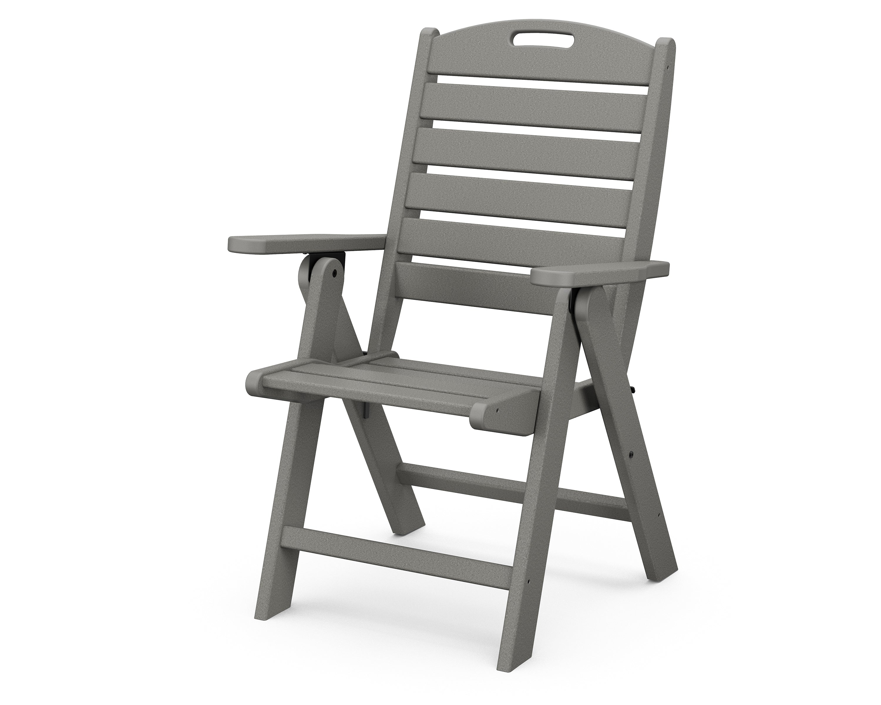 POLYWOOD Nautical Folding Highback Chair