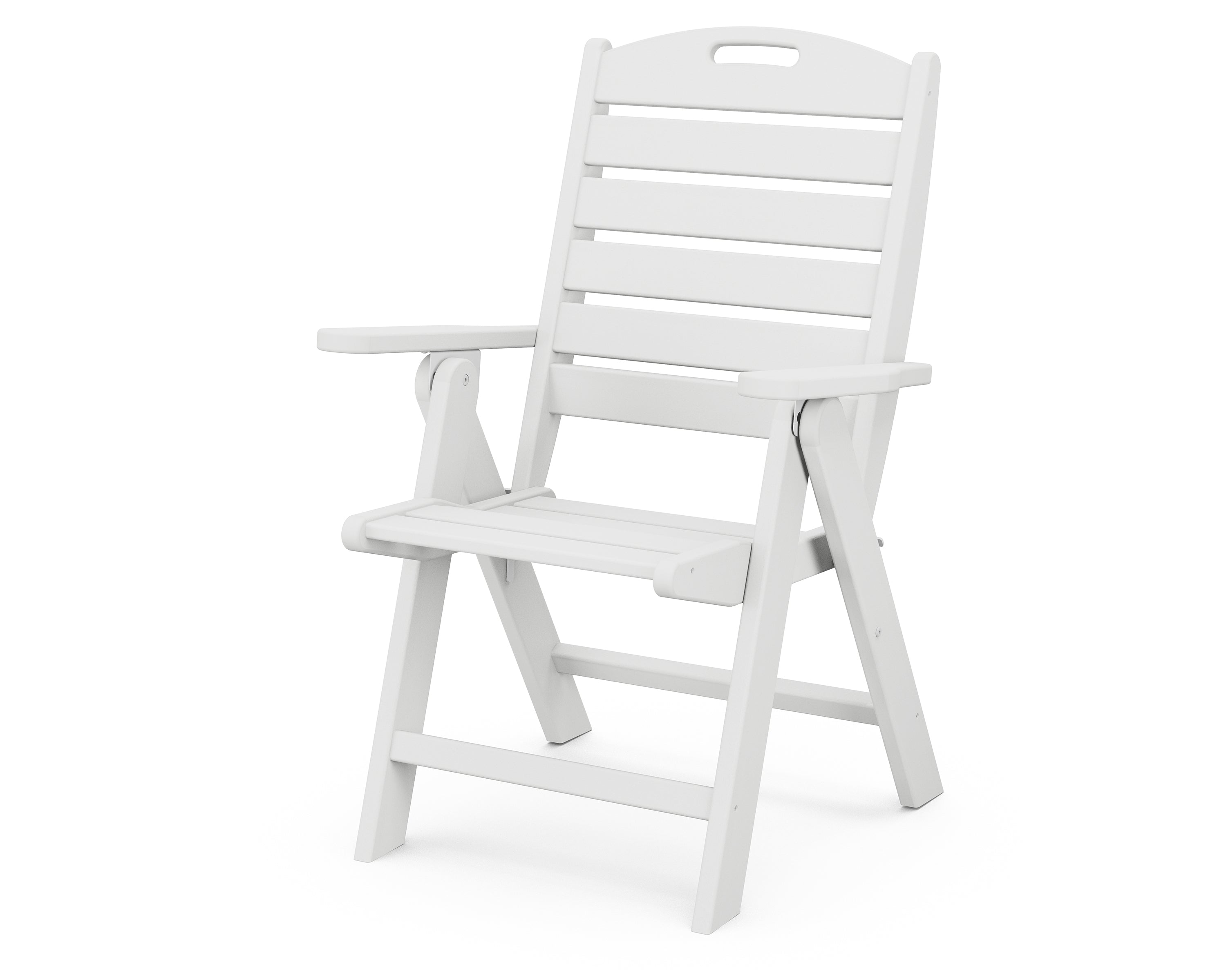 POLYWOOD Nautical Folding Highback Chair