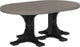 LuxCraft 4' x 6' Oval Table Set #1