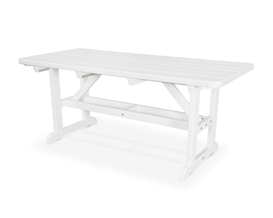 POLYWOOD Park 33" x 72" Harvester Picnic Table