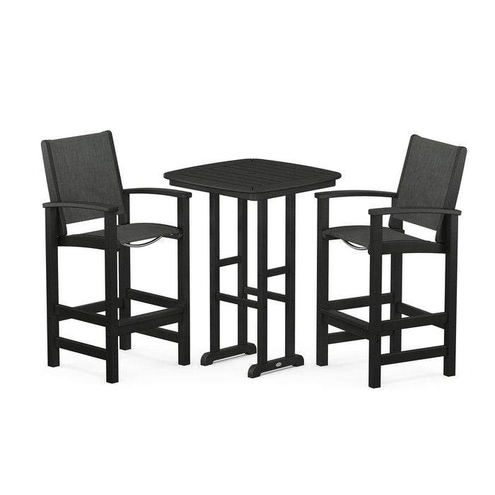 POLYWOOD Coastal 3-Piece Bar Set