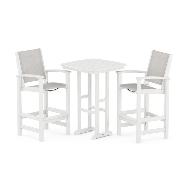 POLYWOOD Coastal 3-Piece Bar Set