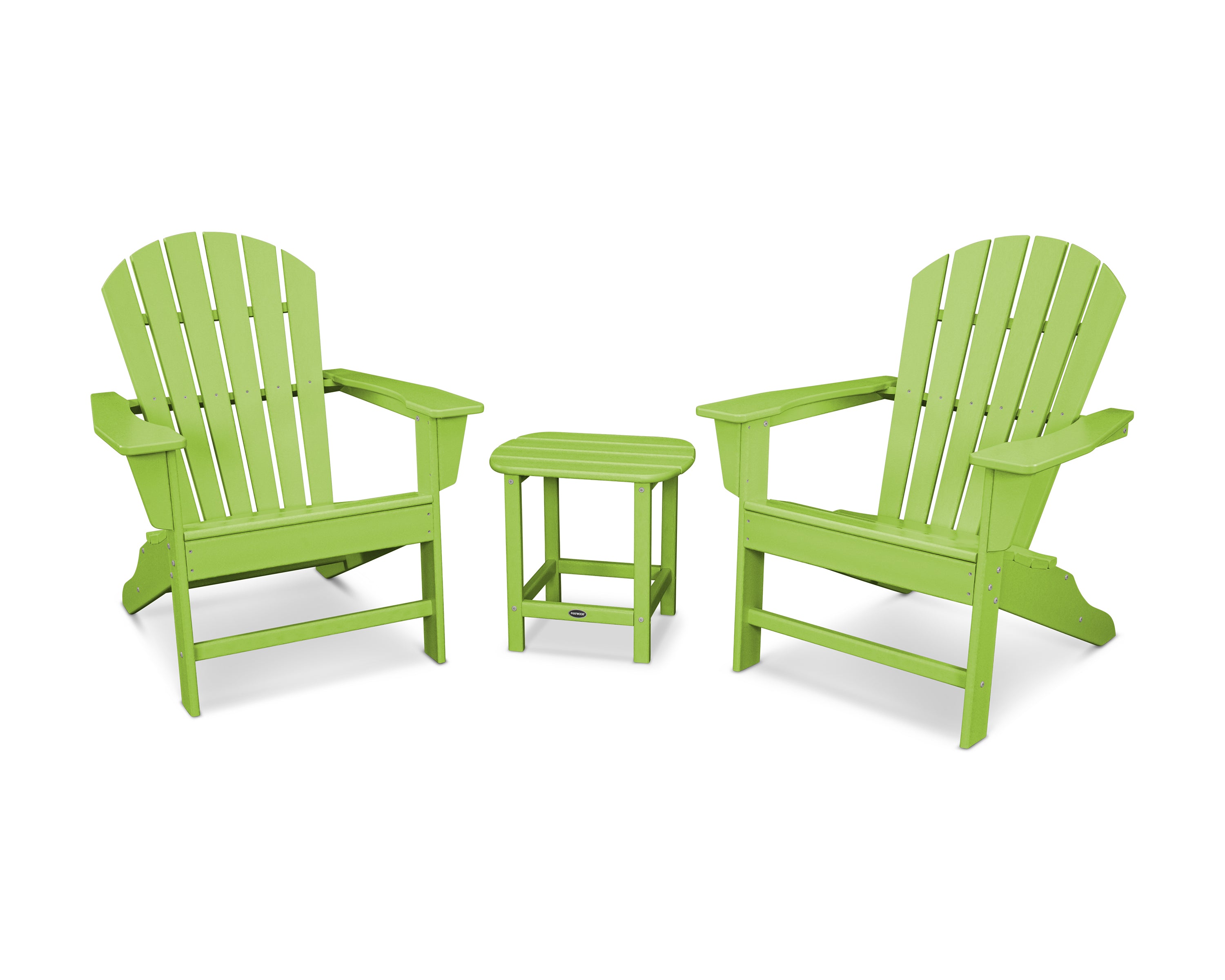 POLYWOOD South Beach Adirondack 3-Piece Set