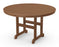 POLYWOOD 48" Round Farmhouse Dining Table