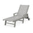 POLYWOOD Coastal Chaise with Wheels