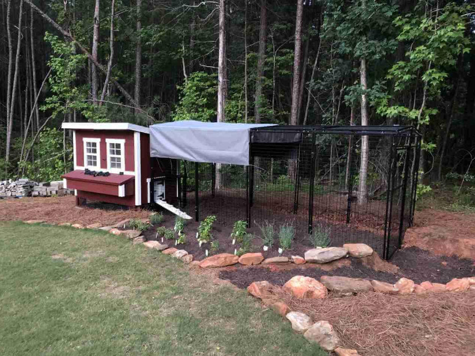 OverEZ Walk-in 15' Steel Chicken Run