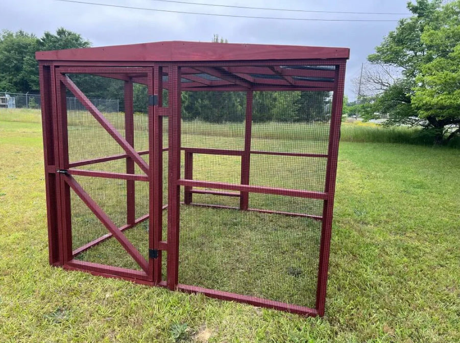 OverEZ Wooden 16' Chicken Run