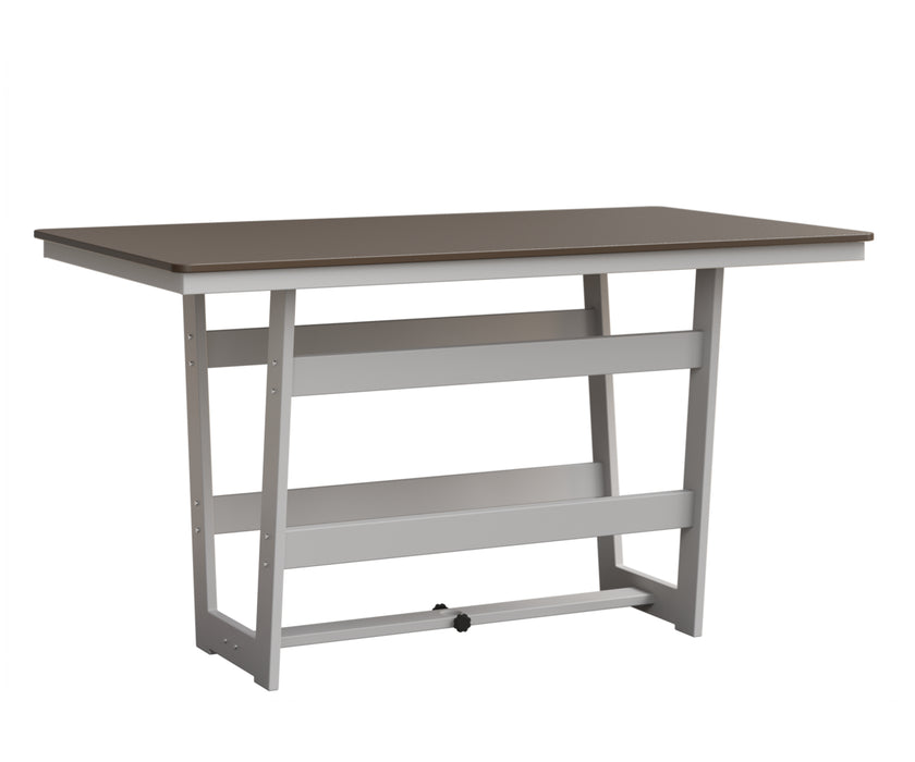 Berlin Gardens Hudson 40 x 70" Rectangular Bar Table