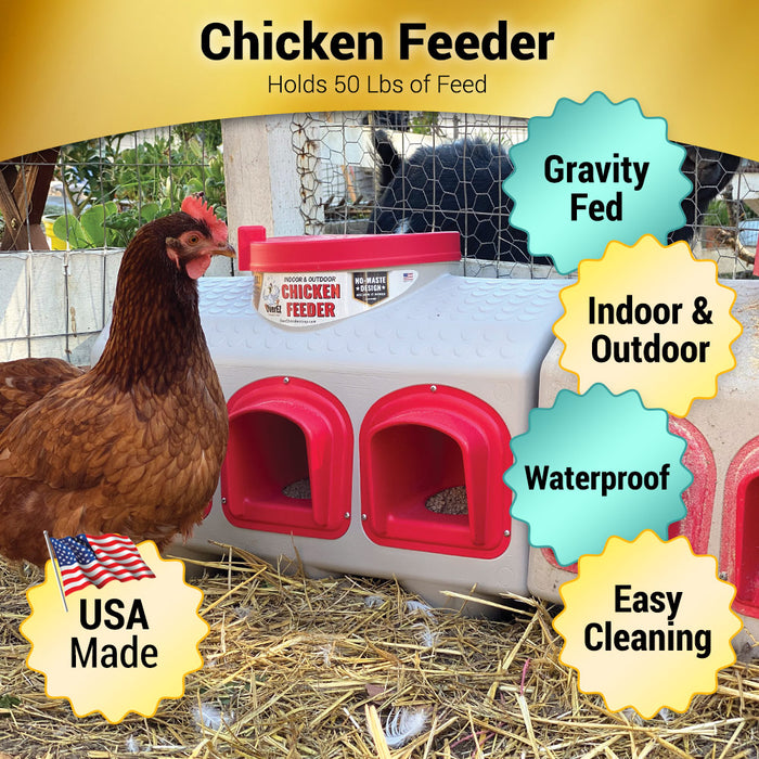 OverEZ Chicken Feeder