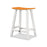 POLYWOOD Contempo 24" Saddle Counter Stool