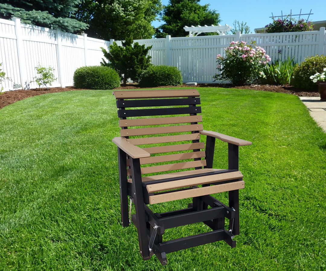 Amish Yard Rollback Glider