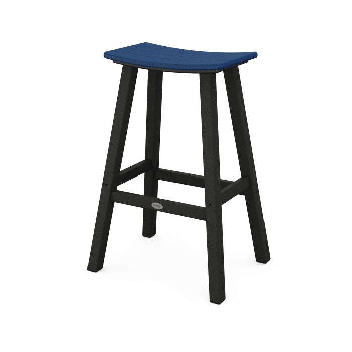 POLYWOOD Contempo 30" Saddle Bar Stool