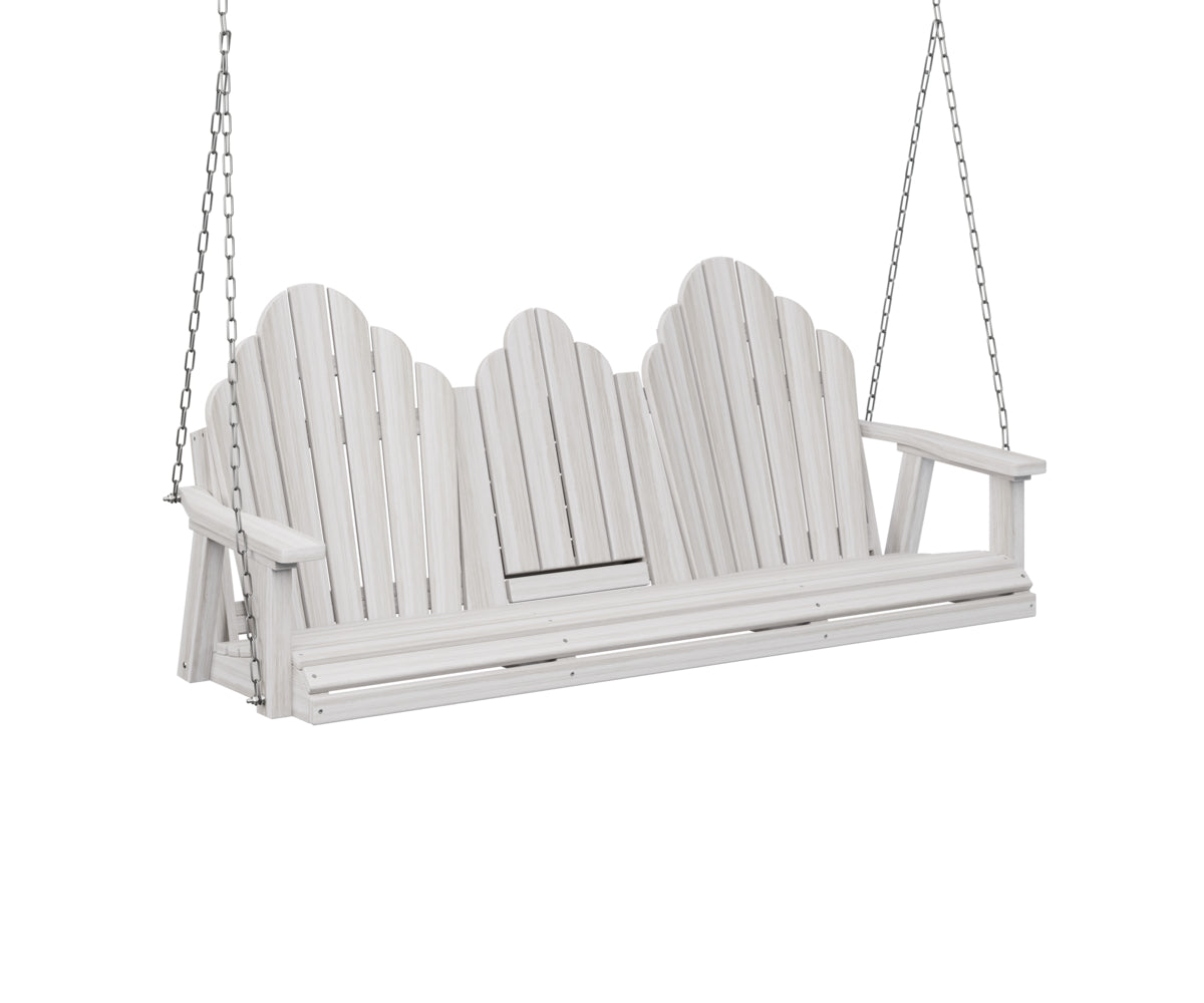 Berlin Gardens Cozi-Back Three Seat Swing with Console