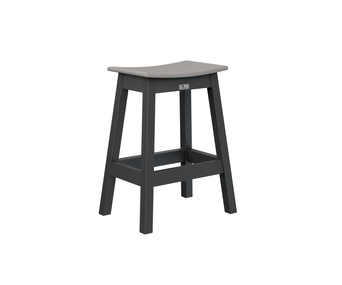 Berlin Gardens Saddle Counter Stool