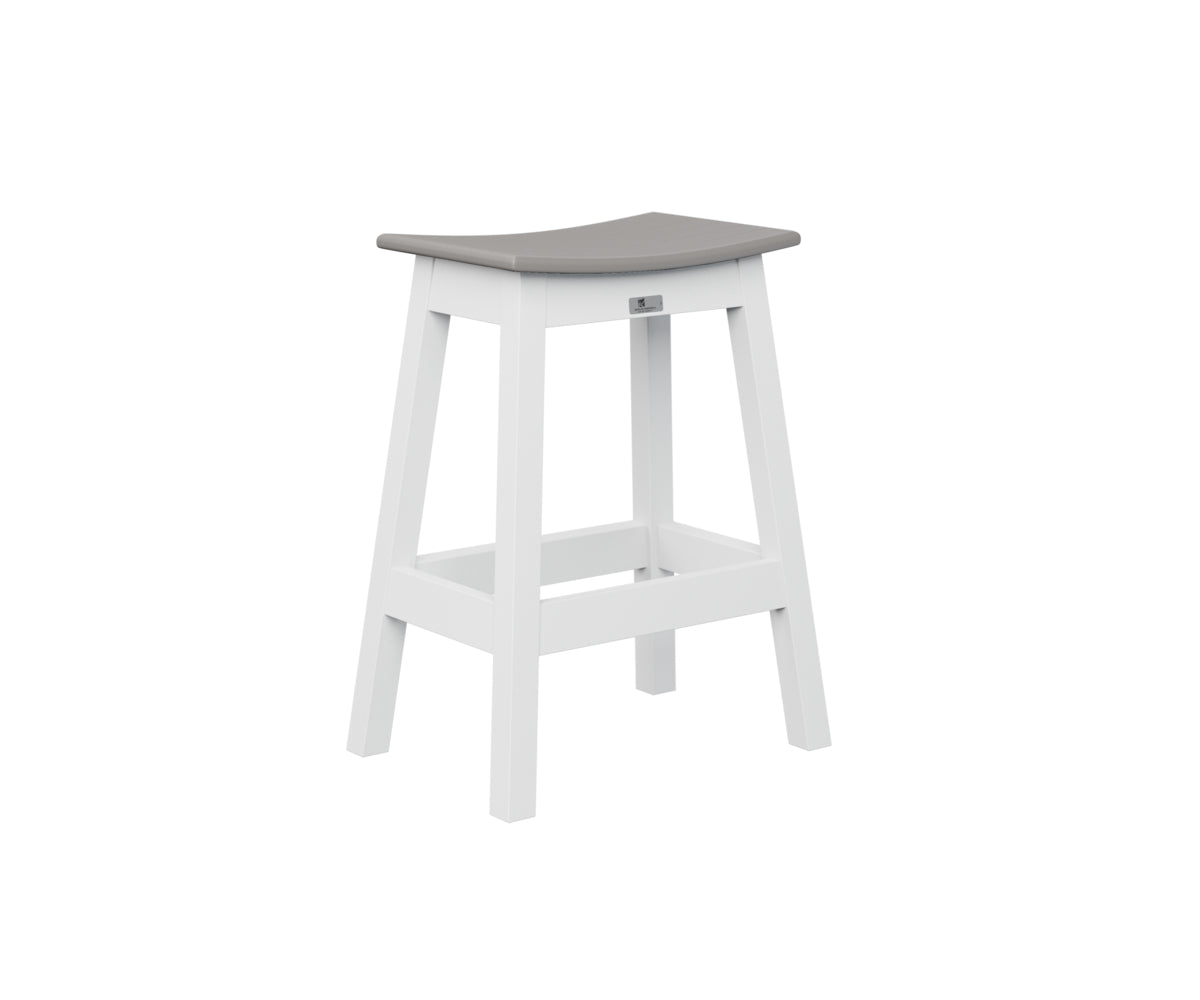 Berlin Gardens Saddle Counter Stool