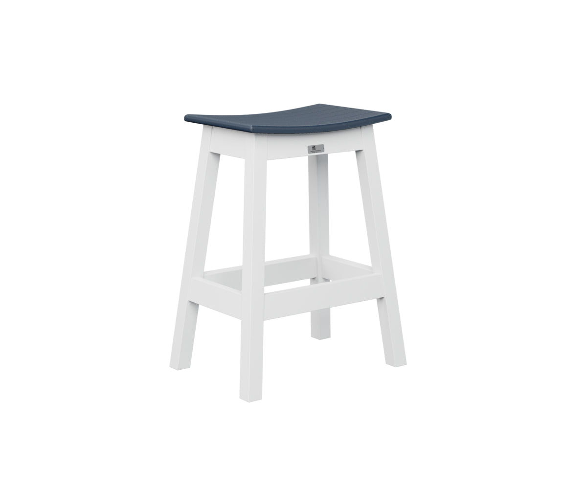 Berlin Gardens Saddle Counter Stool