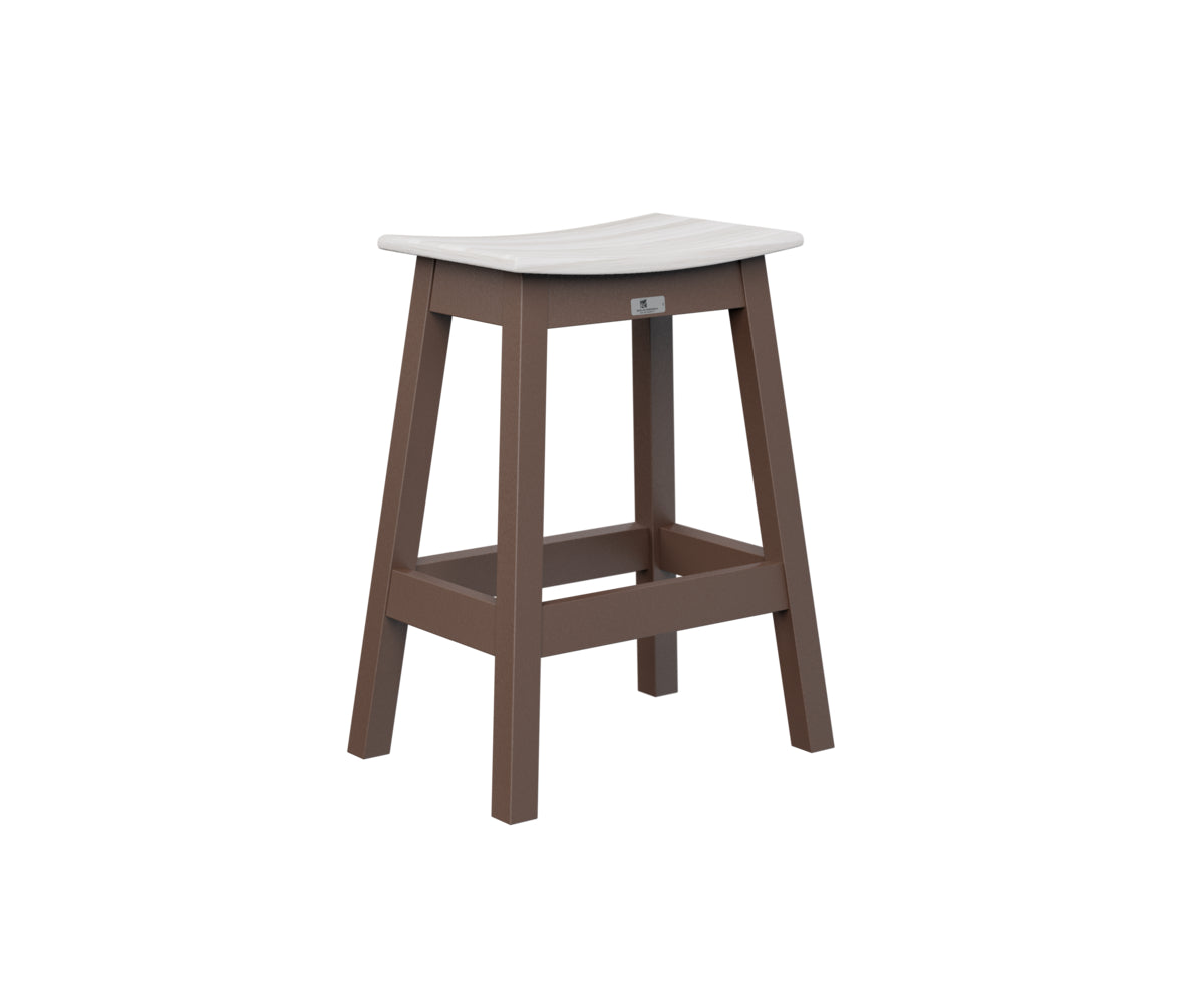 Berlin Gardens Saddle Counter Stool