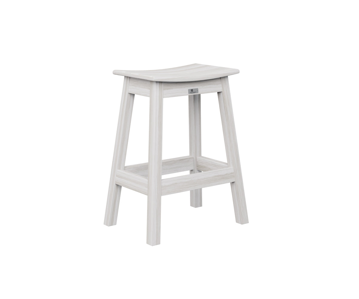 Berlin Gardens Saddle Counter Stool