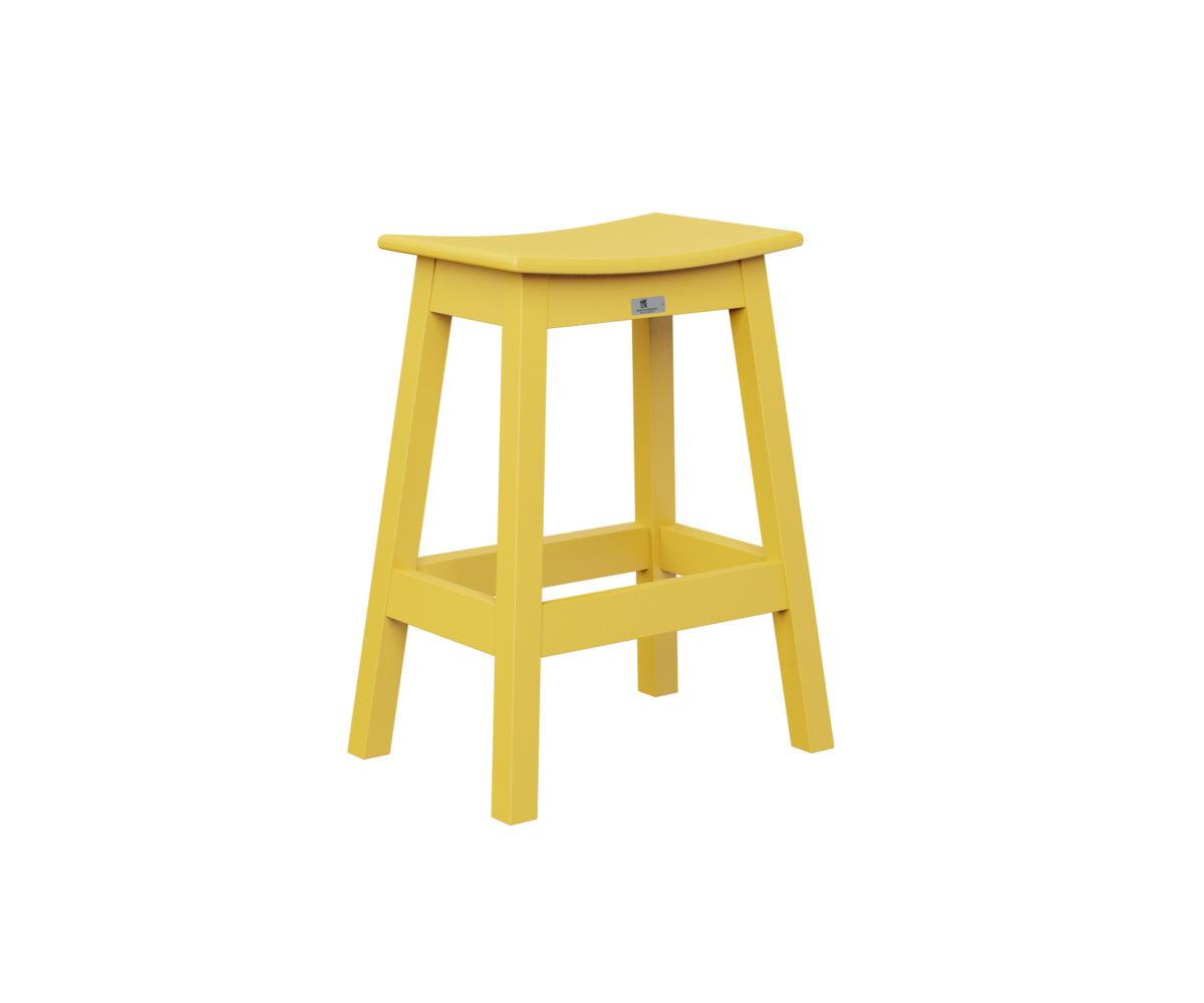 Berlin Gardens Saddle Counter Stool