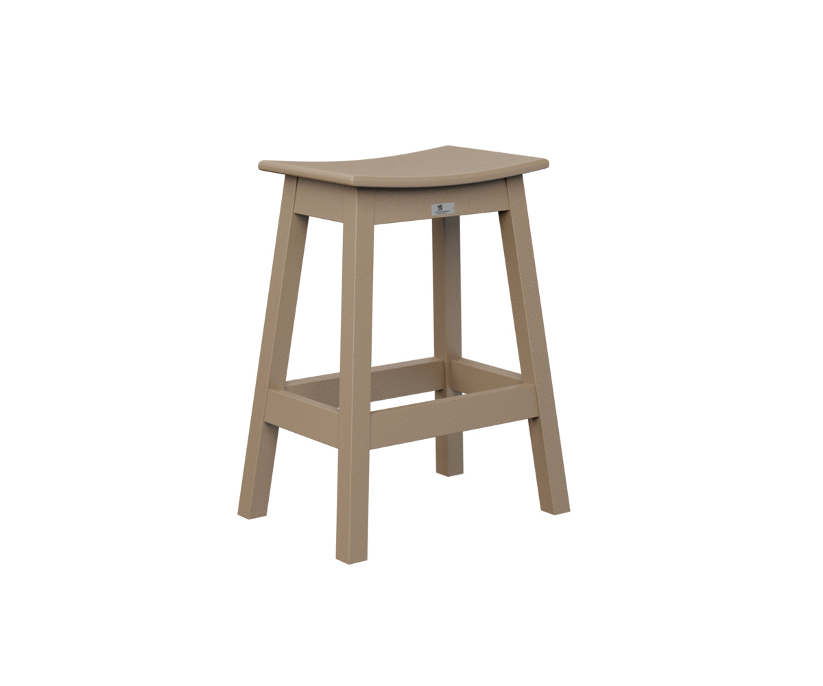 Berlin Gardens Saddle Counter Stool