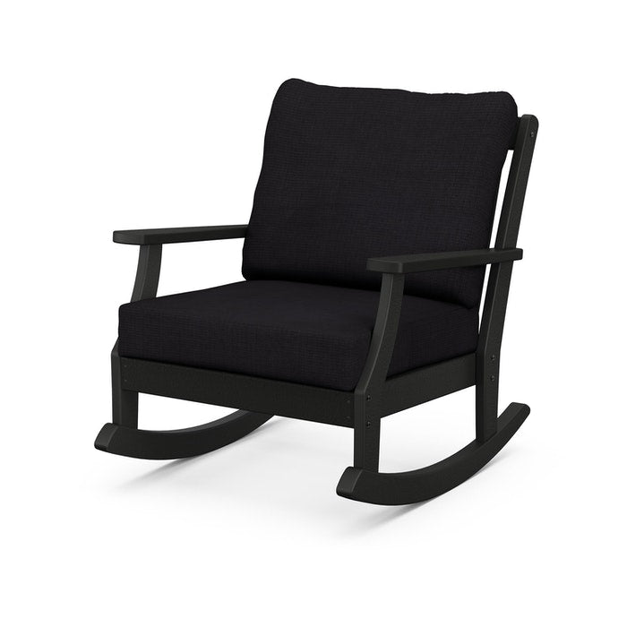 POLYWOOD Braxton Deep Seating Rocking Chair