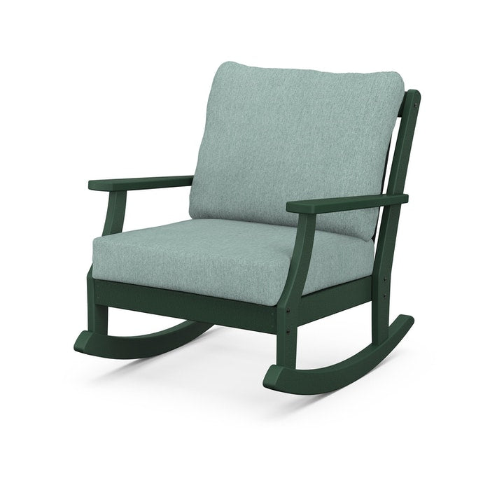 POLYWOOD Braxton Deep Seating Rocking Chair