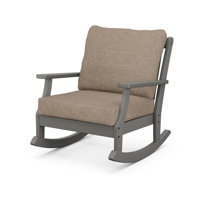 POLYWOOD Braxton Deep Seating Rocking Chair