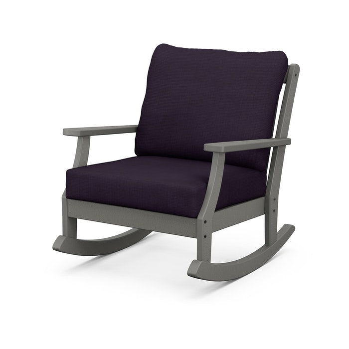 POLYWOOD Braxton Deep Seating Rocking Chair