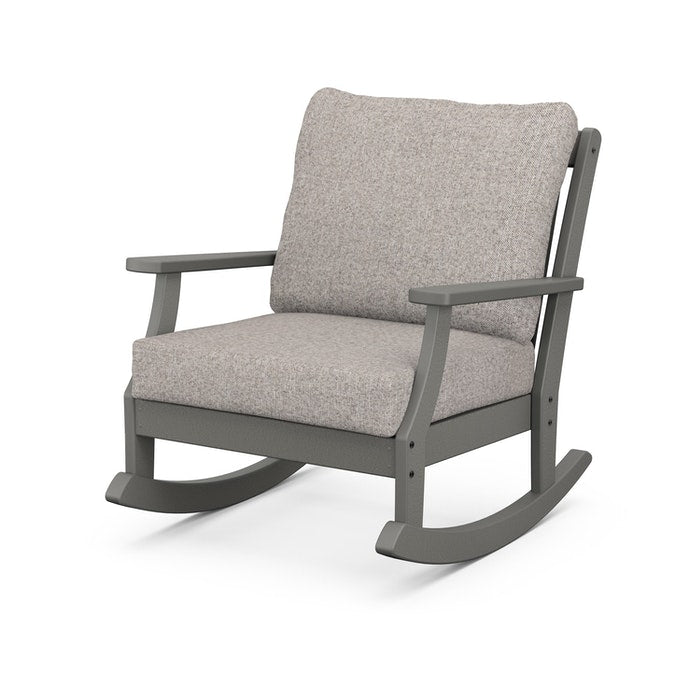 POLYWOOD Braxton Deep Seating Rocking Chair