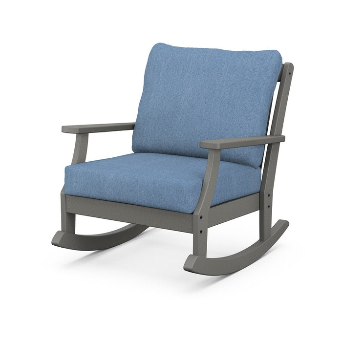 POLYWOOD Braxton Deep Seating Rocking Chair