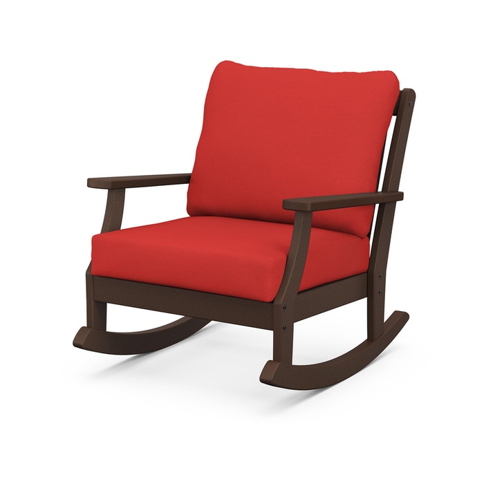 POLYWOOD Braxton Deep Seating Rocking Chair