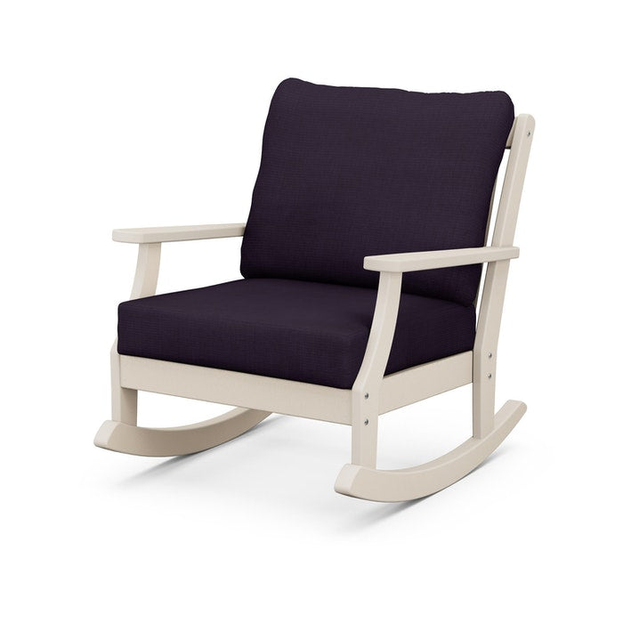 POLYWOOD Braxton Deep Seating Rocking Chair