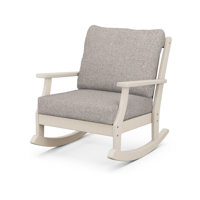 POLYWOOD Braxton Deep Seating Rocking Chair