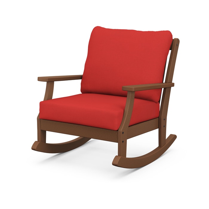 POLYWOOD Braxton Deep Seating Rocking Chair