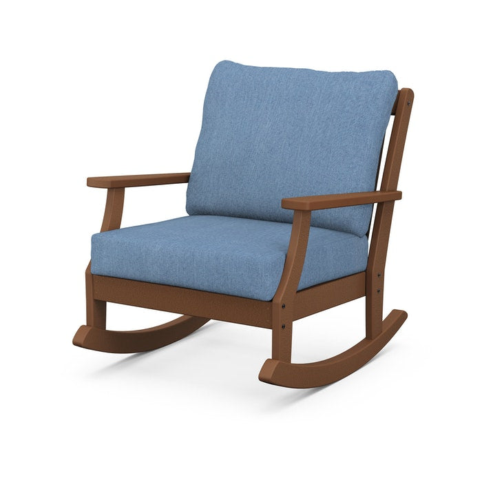 POLYWOOD Braxton Deep Seating Rocking Chair