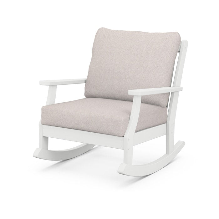 POLYWOOD Braxton Deep Seating Rocking Chair