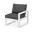 POLYWOOD EDGE Modular Right Arm Chair